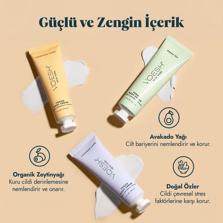 Voesh New York Vegan Vücut KremiLavender Land 88 ml (Lavanta)