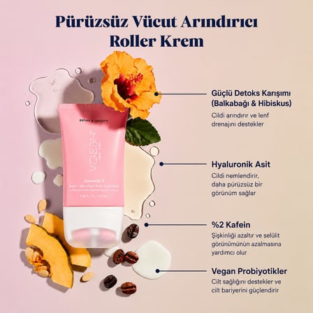Voesh New York Smooth'D Body Refining Roller Krem 100 ml