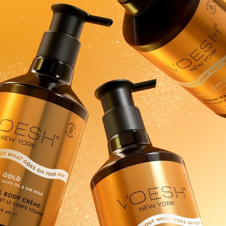 Voesh New York Vegan Vücut Ve El Kremi-Imperial Gold (Altın) 829 ml