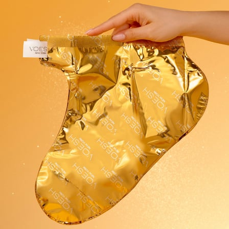 New York Collagen Gloves Kolajen Çorap Altın 