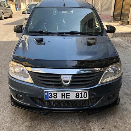 Sts Oto Aksesuar Dacia Logan 2009-2020 Batman Yarasa Ayna Kapağı Piano Black Abs Plastik