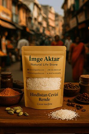 Hindistan Cevizi Rende İri Kıyım Yağlı 100g