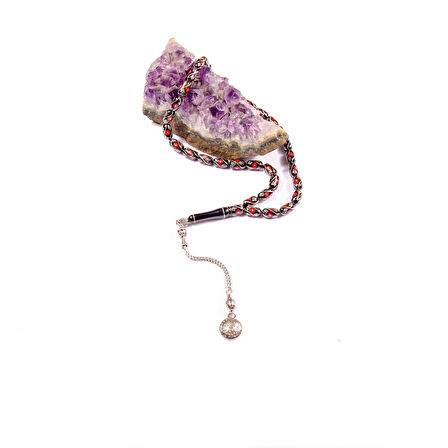 Kapsül Kesim 11x6 mm İşlemeli Erzurum Oltu Taşı  Tesbih