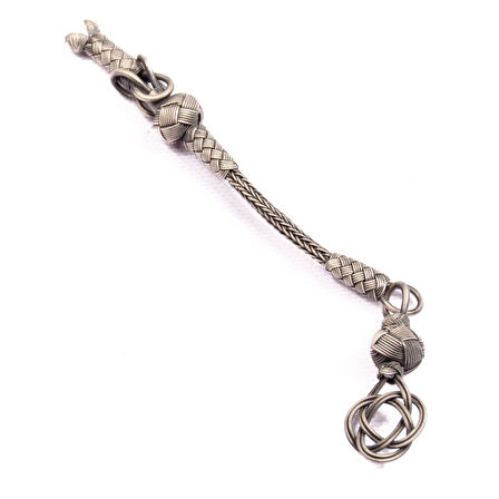 1000 Ayar Gümüş Kazaz Püskül 4,5 Cm 5,82 Gram