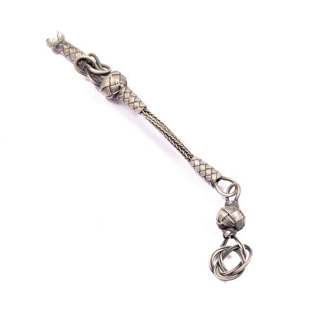 1000 Ayar Gümüş Kazaz Püskül 4,5 Cm 5,82 Gram