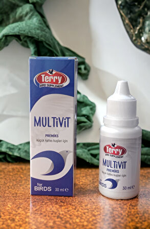 Girist TerryTüm Kafes Kuşları İçin Multivitamin 30  Ml