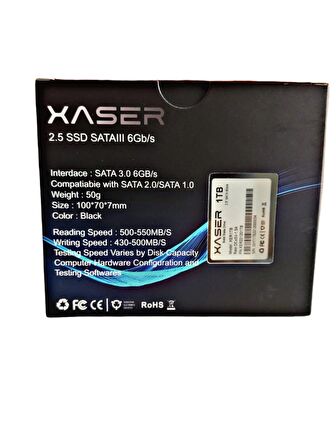 XASER Sata 1 TB SSD