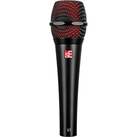 sE Electronics V7 Black Dinamik Vokal Mikrofonu (Siyah)