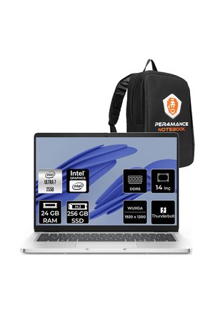 Pro 14 Core Ultra 7 255U 24GB RAM 256GB SSD 14" FHD+ FreeDOS BTO107PC14250P311 Notebook + Per4 Çanta