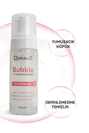 Derminix Bubble Yüz Temizleme Köpüğü 150 ml