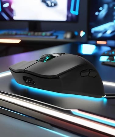 WD139 Manyetik Şarjlı BT+2.4GHZ 1600Dpı Ultra Hafif Şarjlı Kablosuz Oyuncu Mouse Oyuncu Faresi SİYAH