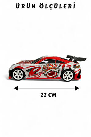 Uzaktan Kumandalı Şarzlı Dirift Araba 33657 