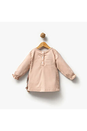 Kız Çocuk Unicorn Desenli Elbise