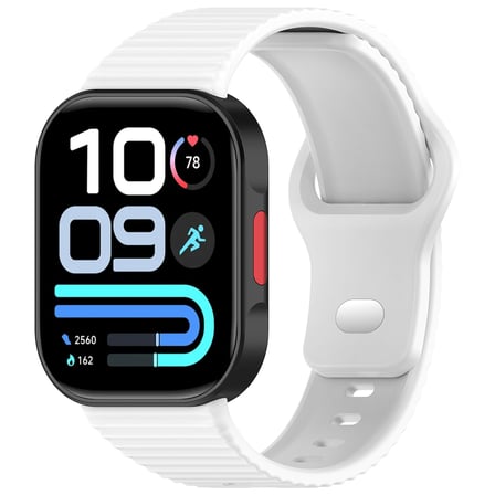Redmi Watch 6 Silikon Kordon Tırtıklı Suya Dayanıklı Tasarım 