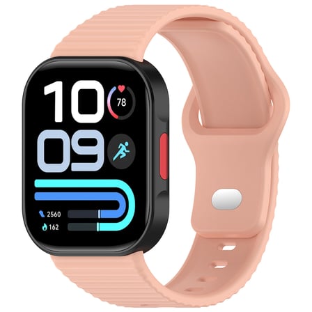 Redmi Watch 6 Silikon Kordon Tırtıklı Suya Dayanıklı Tasarım 