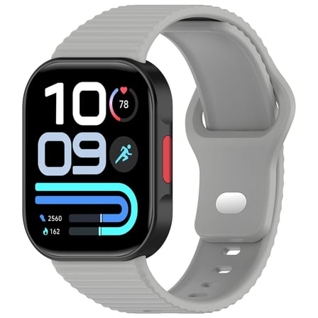 Redmi Watch 6 Silikon Kordon Tırtıklı Suya Dayanıklı Tasarım 