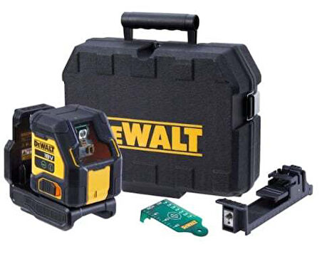 Dewalt DCLE34021N 18V Yeşil Çapraz Çizgi Lazer Aküsüz