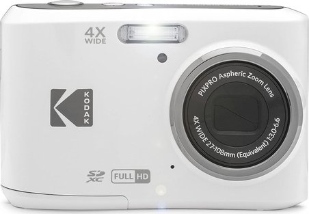 Kodak Friendly Zoom FZ45/4x Yakınlaştırma Dijital Fotoğraf Makinesi-Beyaz