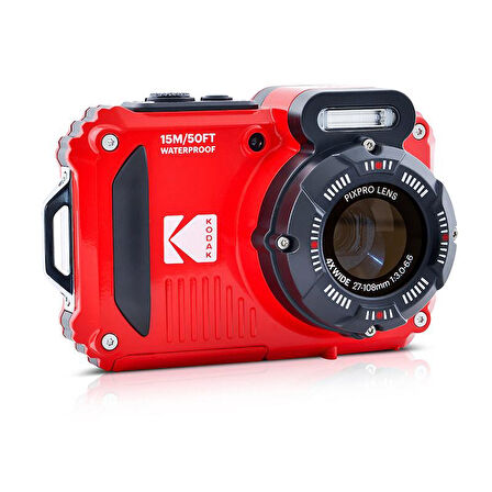 Kodak Pixpro WPZ2/4x Su Altı Fotoğraf Makinesi + 16GBSD + 2.LİTYUM PİL