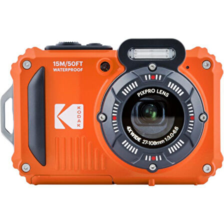 Kodak Pixpro WPZ2/4x Su Altı Fotoğraf Makinesi + 16GBSD + 2.LİTYUM PİL