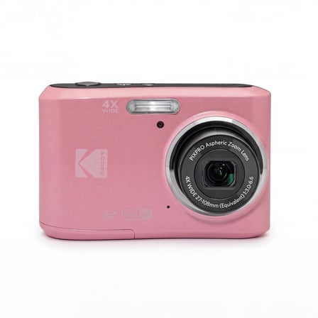 KODAK FRIENDLY ZOOM FZ45/4X YAKINLAŞTIRMA DIJITAL FOTOĞRAF MAKINESI-PEMBE