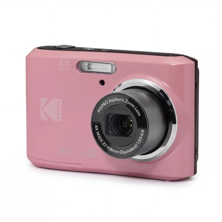 KODAK FRIENDLY ZOOM FZ45/4X YAKINLAŞTIRMA DIJITAL FOTOĞRAF MAKINESI-PEMBE