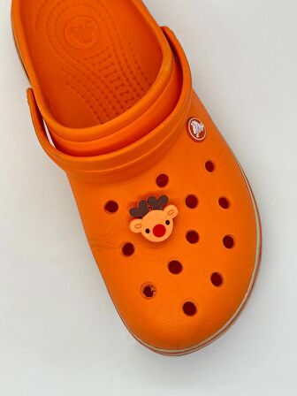 Geyik Temalı Işıklı Jibbitz Crocs Terlik Süsü