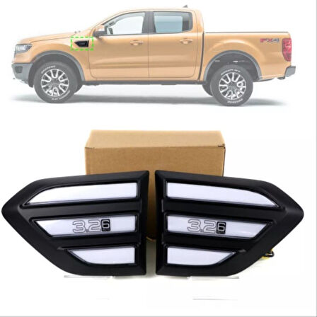 Ford Ranger 2016-2019 T7 Çamurluk Ledi