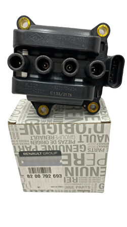 Ateşleme Bobini Dacia Logan Sandero 1.2 16V D4F 8200702693 MAİS