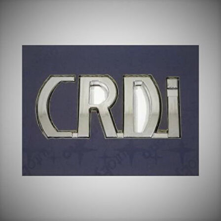 Hyundai CRDI Yazısı ( CRDİ Arka Bagaj Yazısı)