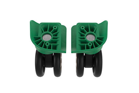 Keo-Plus PP Valiz Tekerleği Sağ ve Sol Yeşil Renk