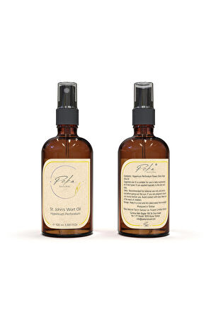 Peka Natural Sarı Kantaron Yağı 100 ml - St. John's Wort Oil - Kantaron Yağı Maserasyon