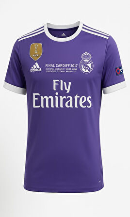 Real Madrid R01064 Ronaldo Nostalji Mor Forması - R01064 - Mor