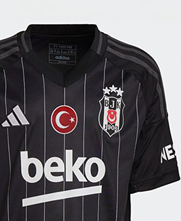 Beşiktaş B02625 Çocuk Deplasman Dış Saha Çocuk Forma 2024-2025 - Siyah