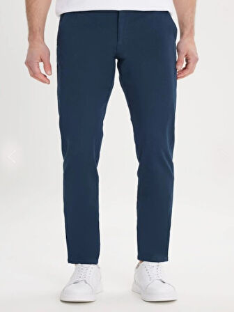 Heredot 30134 Erkek Slim Fit Chino Keten Pantolon - Heredot - Lacivert - ST01613-Lacivert-30