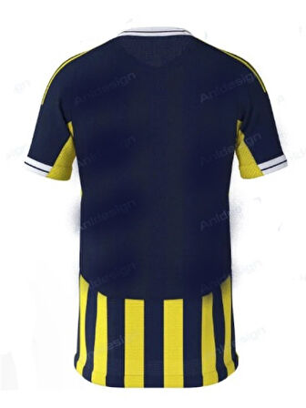 Fenerbahçe F01293 İç Saha Çubuklu Forma 2025-2026 - Fenerbahçe - Sarı - ST01293-Sarı-S