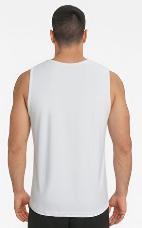 Puma P02817 Erkek Petekli Askılı T-shirt - Puma - P02817 - Beyaz - ST02817-Beyaz-S