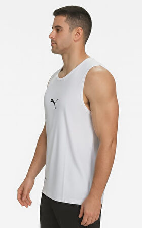 Puma P02817 Erkek Petekli Askılı T-shirt - Puma - P02817 - Beyaz - ST02817-Beyaz-XL