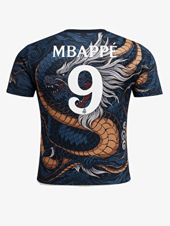 Real Madrid R02846 Kylian Mbappe Özel Konsept Çocuk Forması  - Lacivert - ST02846-Lacivert-116