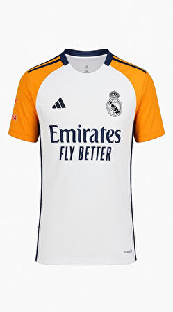 Real Madrid R02854 Real Tr Jsy Erkek Forma - Beyaz - ST02854-Beyaz-L