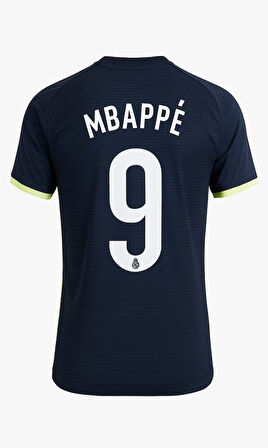 Real Madrid R02856 Mbappe Deplasman Çocuk Forma 25/26 - Lacivert