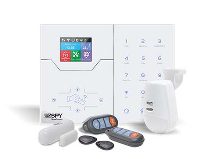 Sp-201İp Dahili Tcp-İp Destekli Kablosuz Alarm Seti (1Pir,1Mc,2Kmd.)