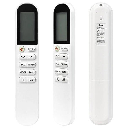 hantech ile uyumlu Model HNT-BN09VMCL/S Klima Kumandası