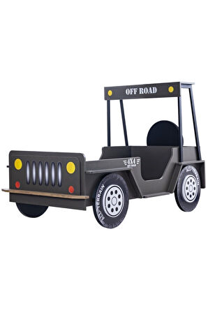 Arabalı Yatak, Offroad Plus Jeep Çocuk Karyolası