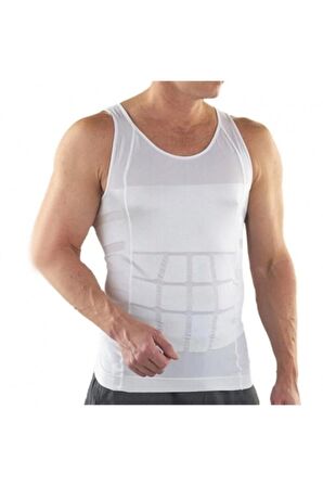 Karın Toparlayıcı Bel Ve Göğüs Toplayıcı Slim Fit Erkek Korse Atlet