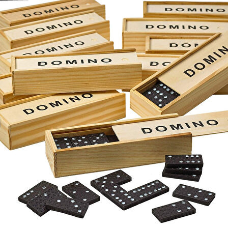 Ahşap Domino Seti