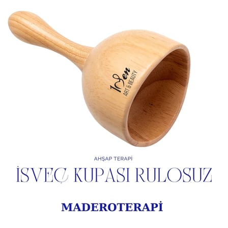 Maderoterapi İsveç Kupası Ahşap Masaj Aleti