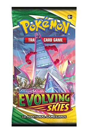 Booster Oyun Kartı Sword&shield Evolving Skies Sürpriz Paket (
