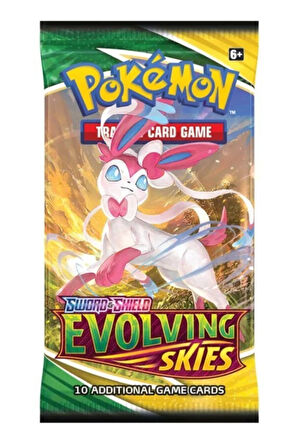 Booster Oyun Kartı Sword&shield Evolving Skies Sürpriz Paket (