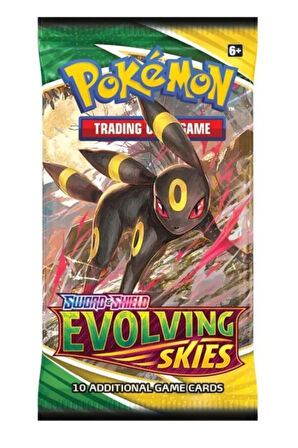 Booster Oyun Kartı Sword&shield Evolving Skies Sürpriz Paket (